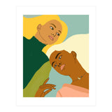 Two Souls One Body I #illustration painting (Print Only) thumbnail