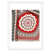 Romanian embroidery background 25