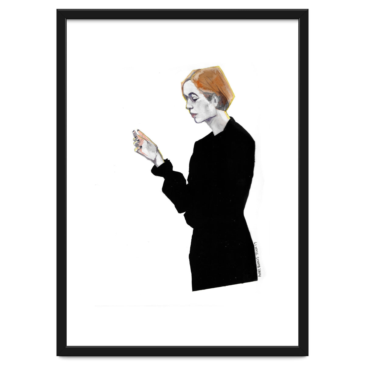 Untitled #33 - Woman without a cigarette