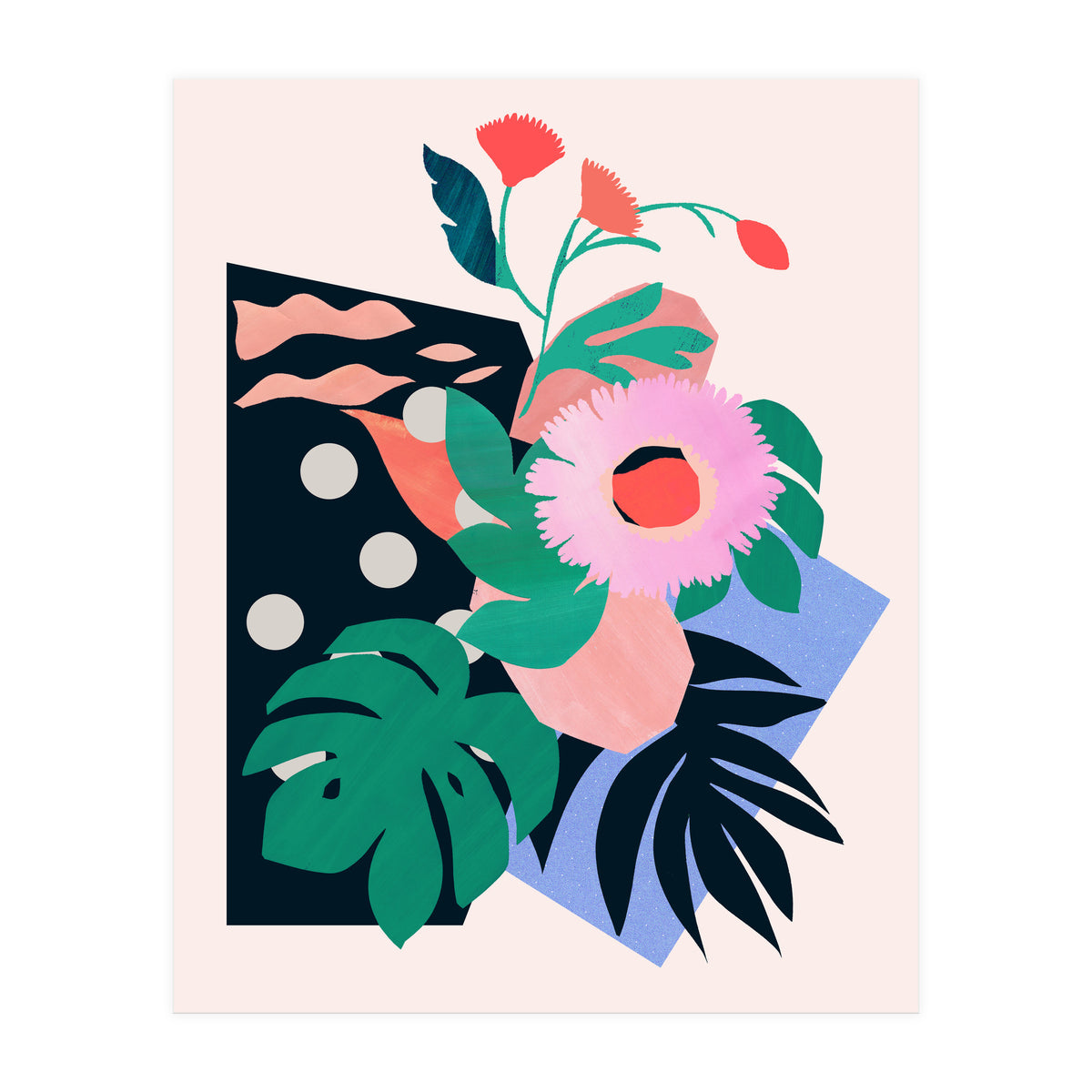 Pink flower (Print Only)