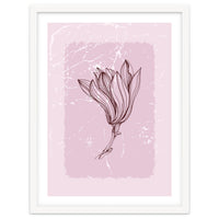 Magnolia Minimal Contemporary Botanical Floral