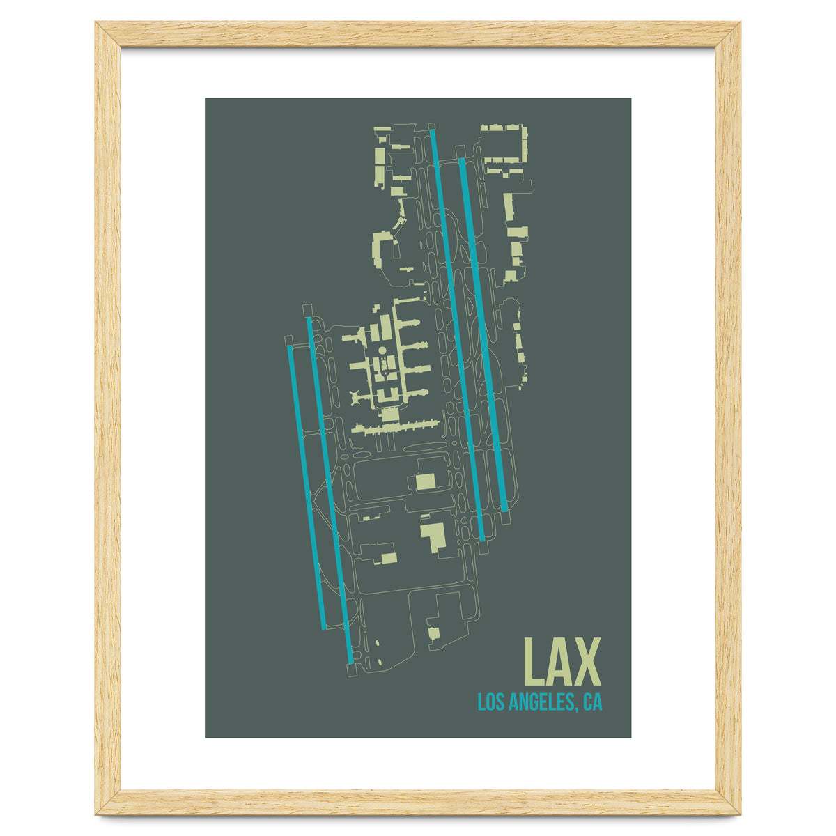 LAX Airport Layout
