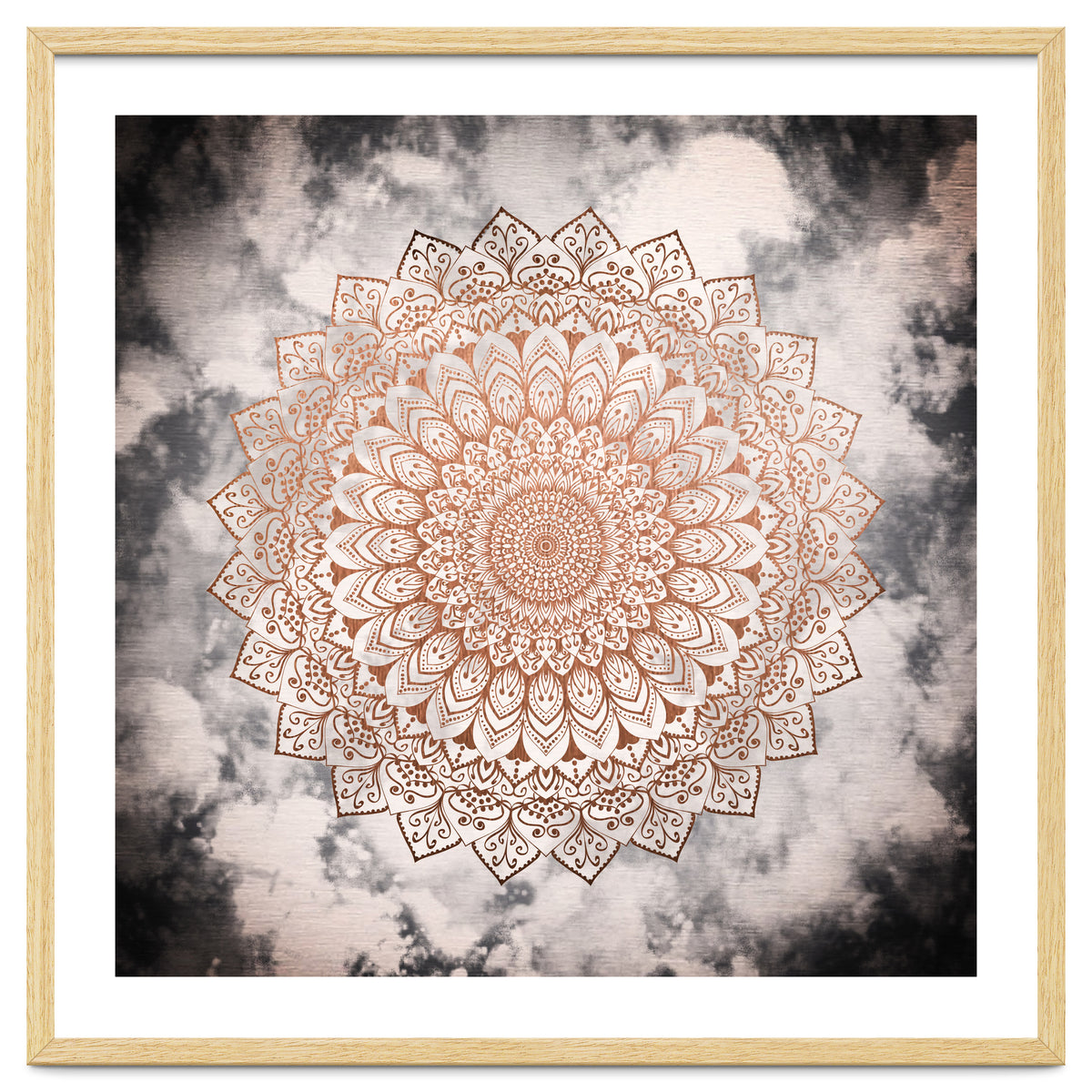 Rose Night Mandala