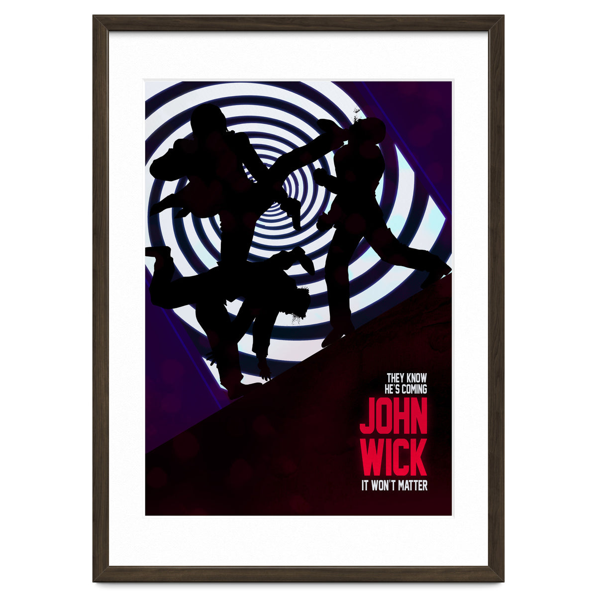 John Wick Minimal Movie Poster