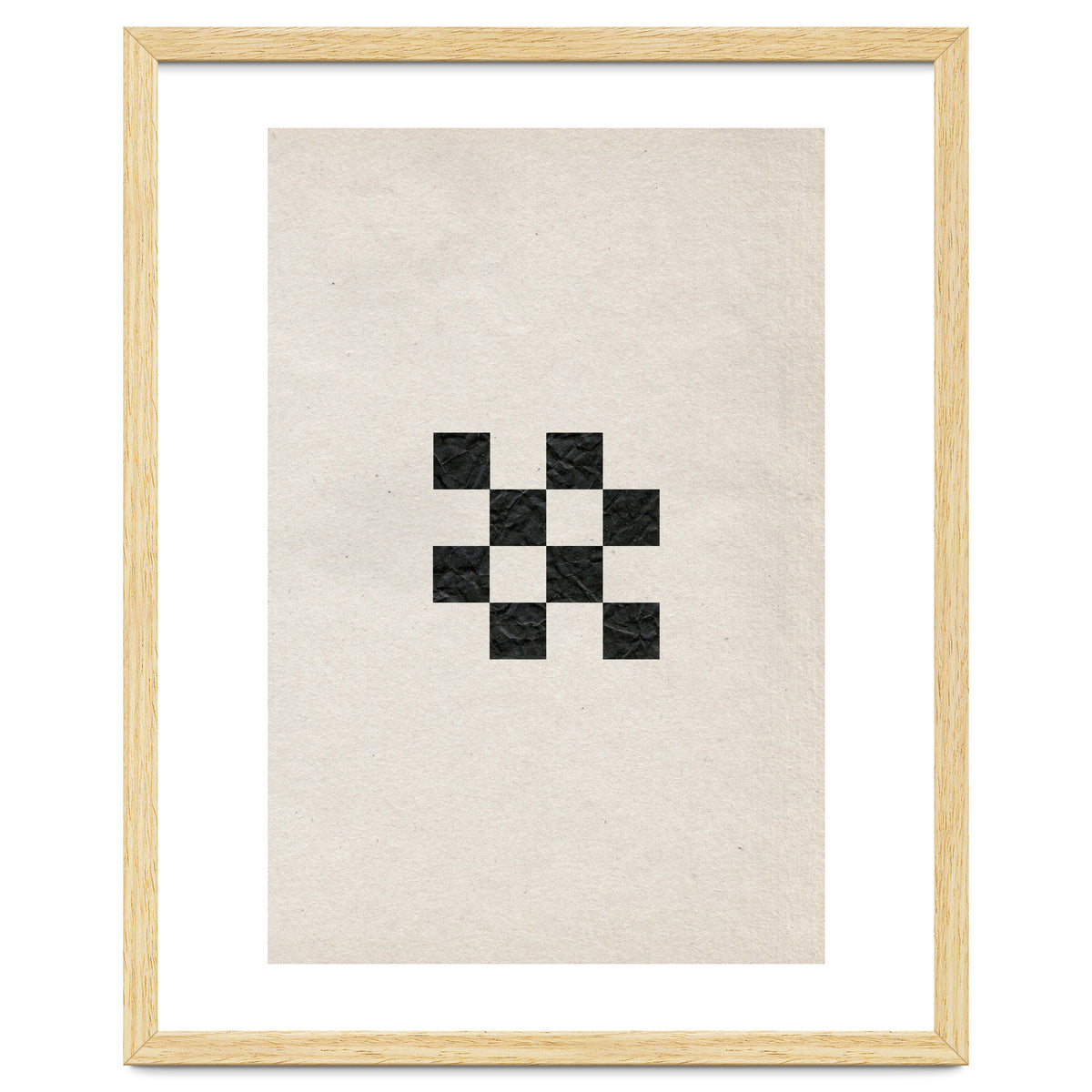 Monochrome chess board