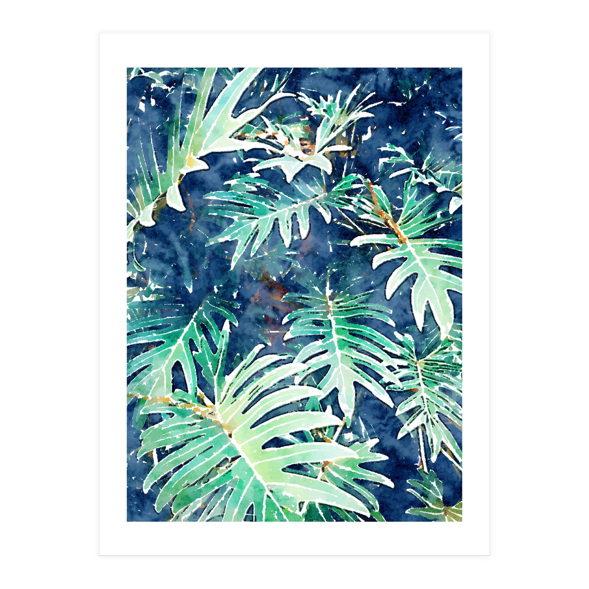 Rain + Leaves (Print Only)
