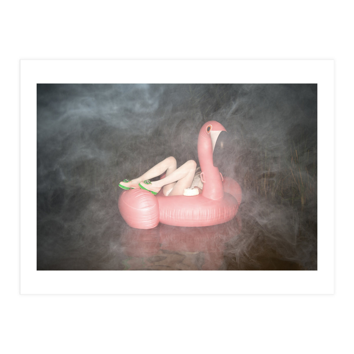 Foggy Flamingo Fairy (Print Only)