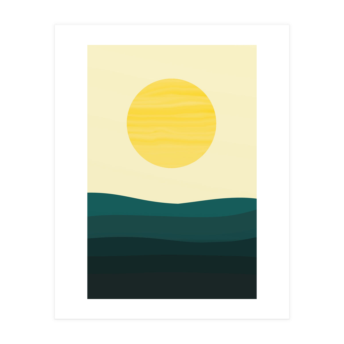 Ocean Sunrise  (Print Only)