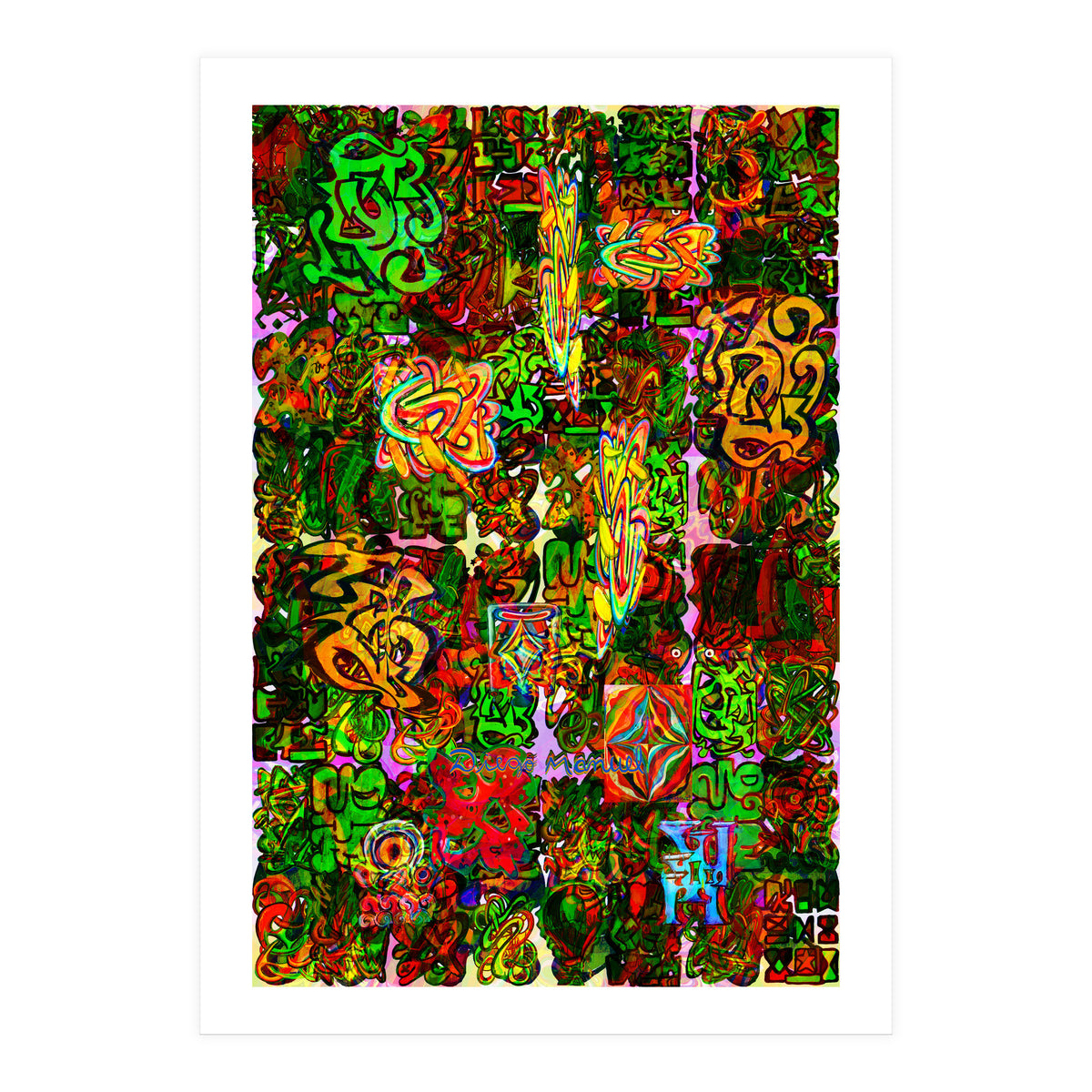 Graffiti Digital 2022 410 (Print Only)