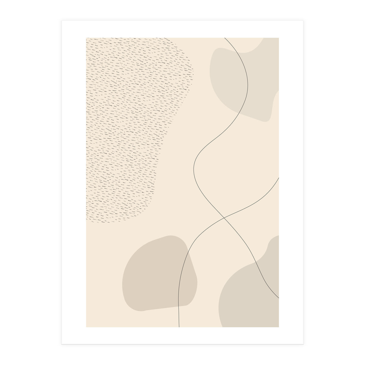 Mid-Century Modern No. 3 | brown   (Print Only)