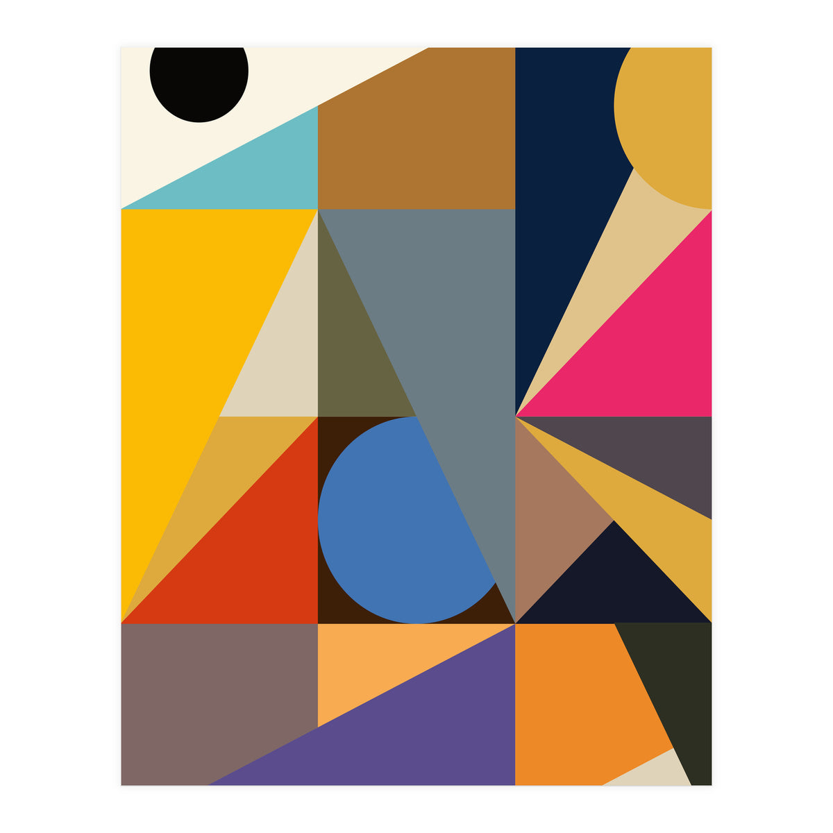 Mescolanza - Rebelion of Geometrica  (Print Only)