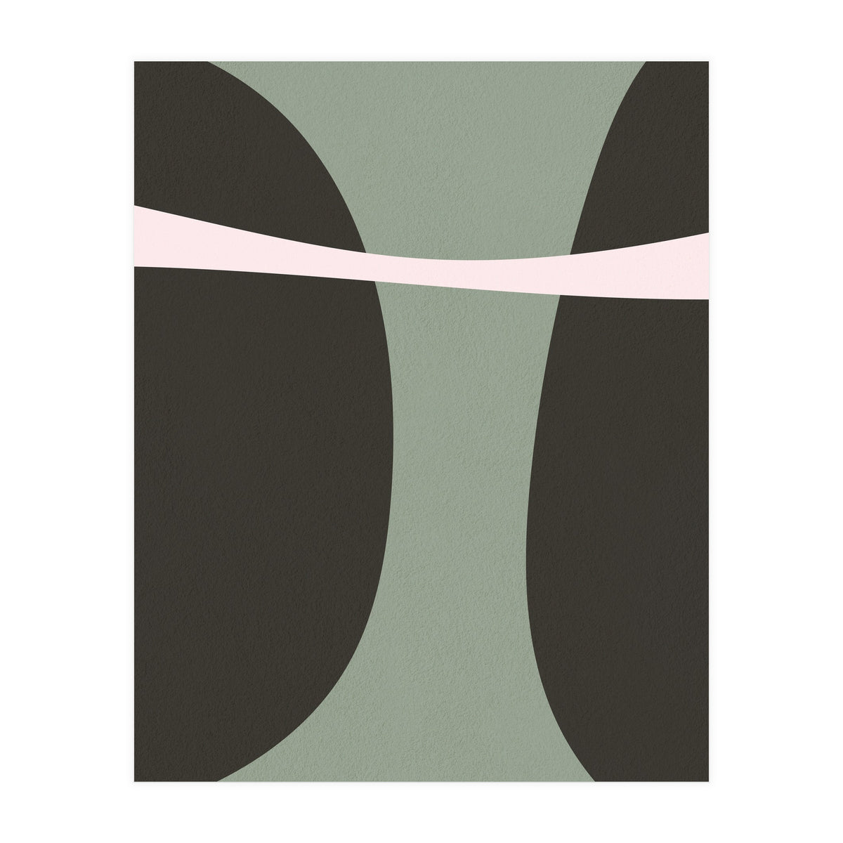 Minimal Modern Abstract Shapes (Print Only)