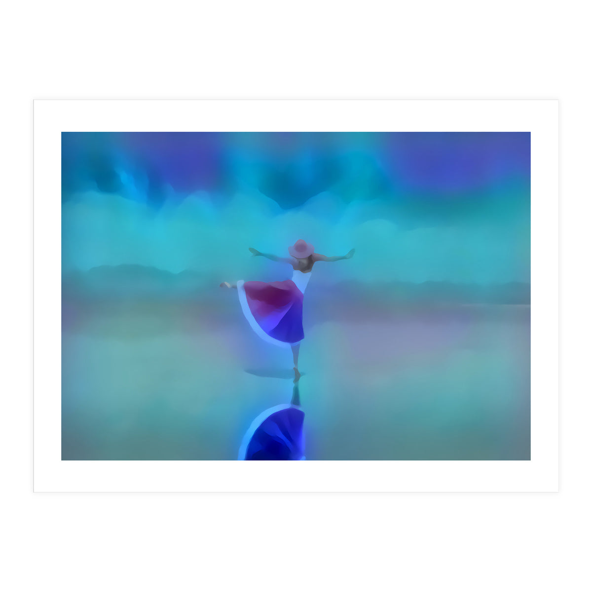 Dance on the Beach (Print Only)