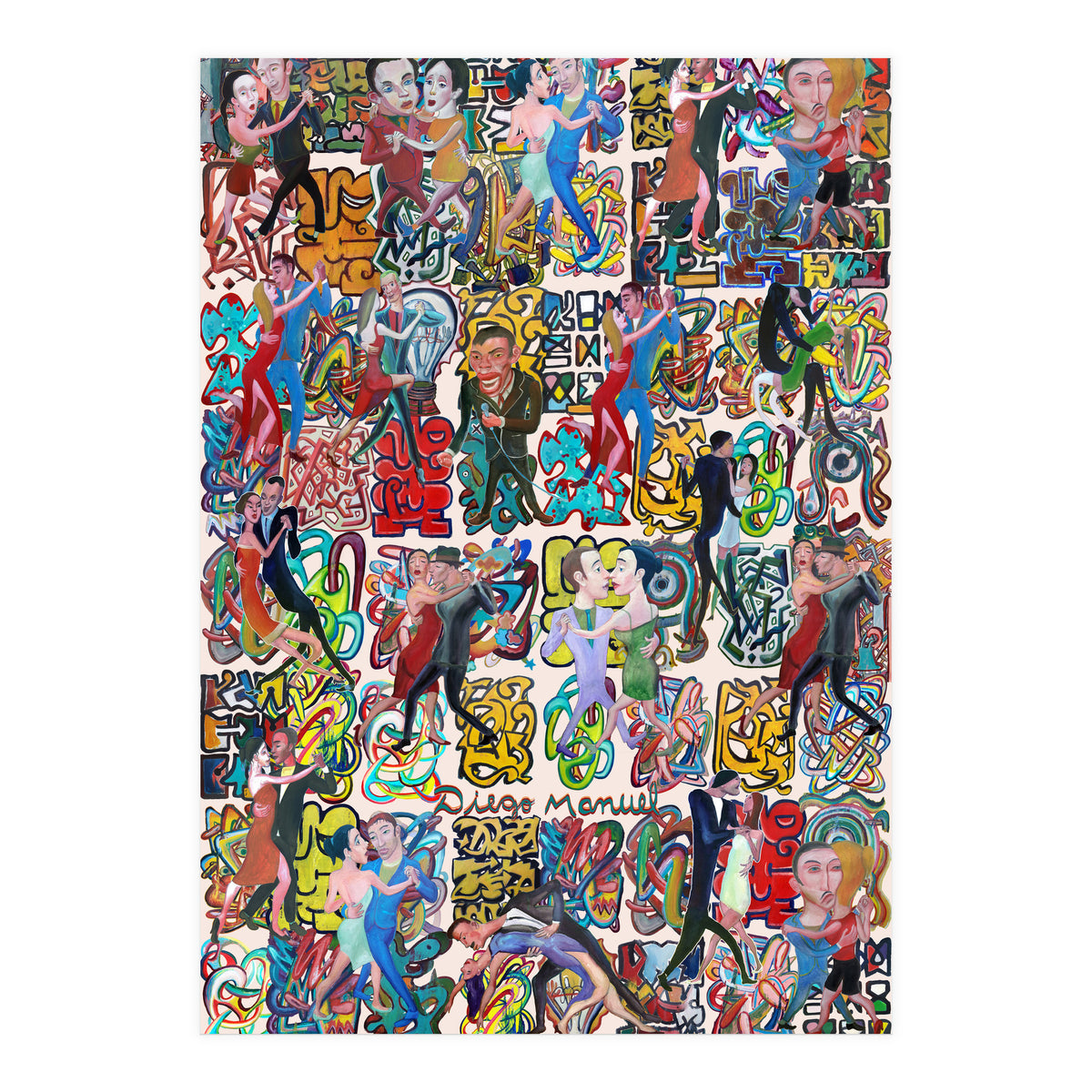 Tango And Graffitis 2 (Print Only)