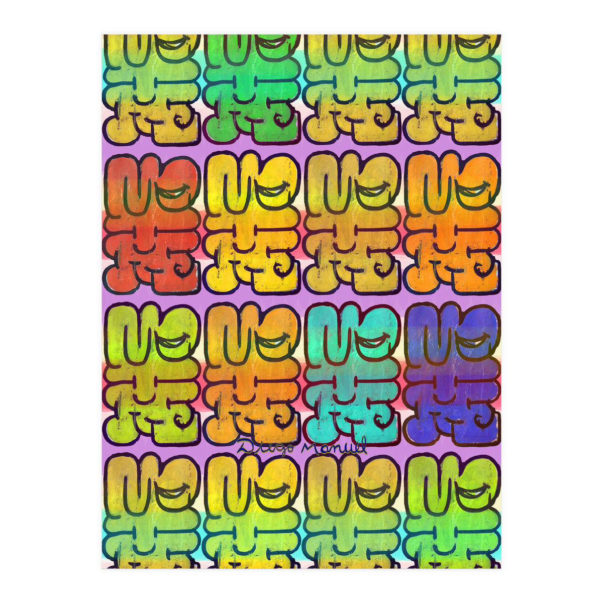 Graffitis 2021 Tapiz 97 (Print Only)