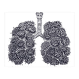 Lungs With Peonies (Print Only) thumbnail