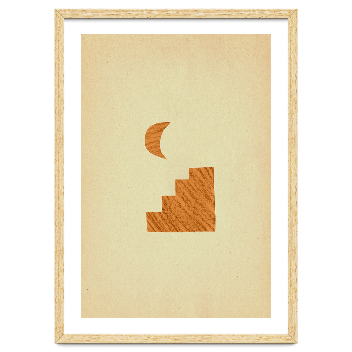 Minimalist moroccan landscape