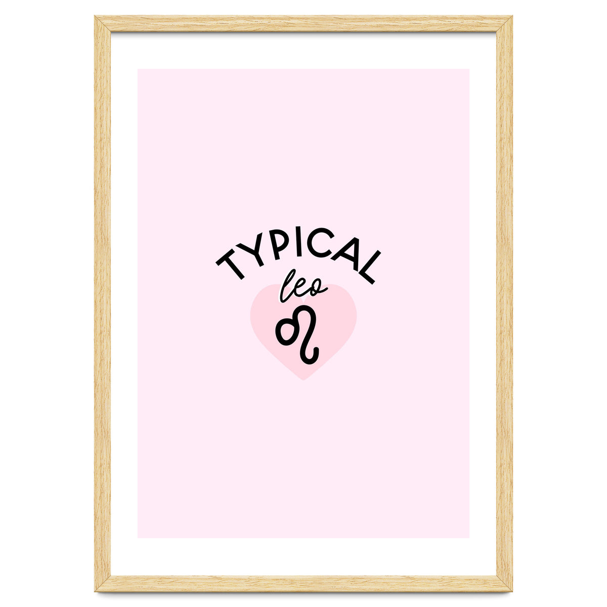 Typical Leo Horoscope Print