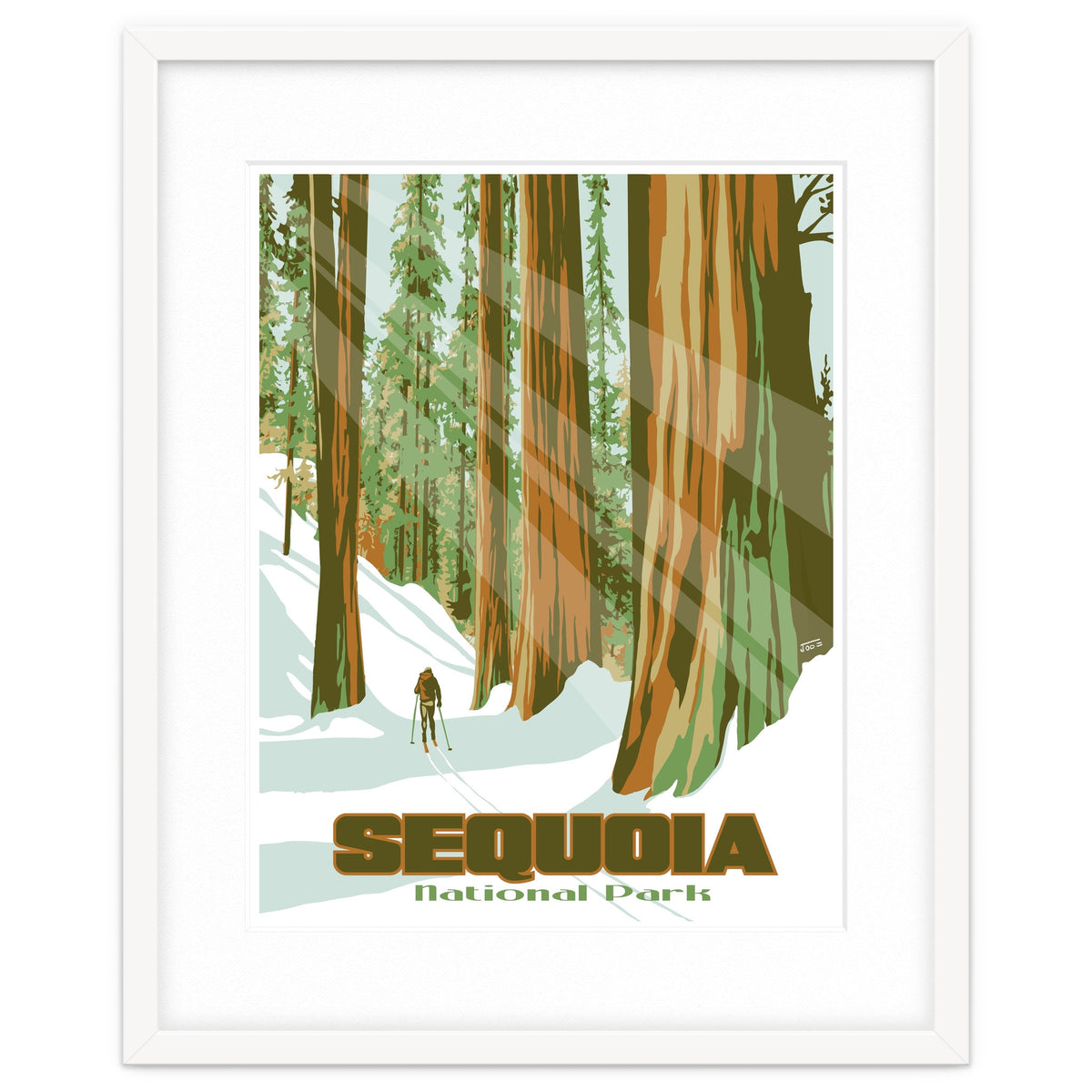 Sequoia National Park Poster