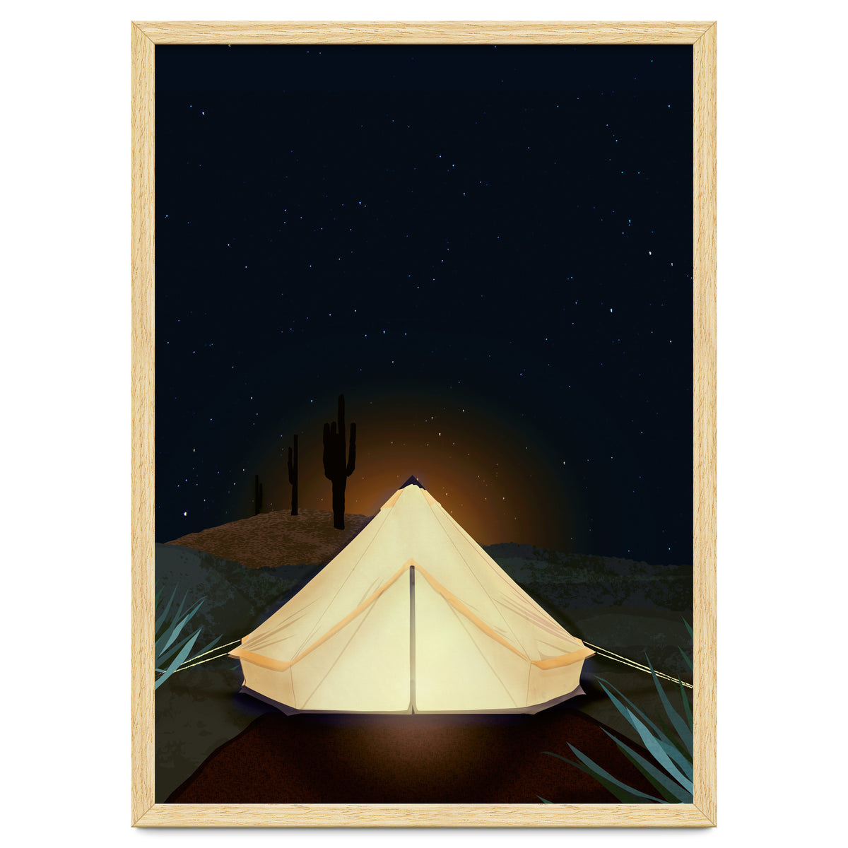 Tent at Night
