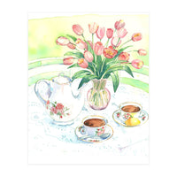 Tea & Tulips (Print Only)