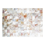 Mother of Pearl, Exotic Tiles Photography, Neutral Minimal Geometrical Graphic Design (Print Only) thumbnail