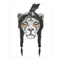 Warrior Lion (Print Only)