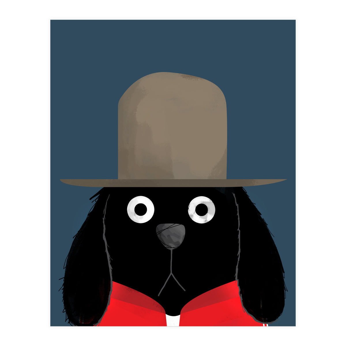 Doozal Dog Pharrell (Print Only)