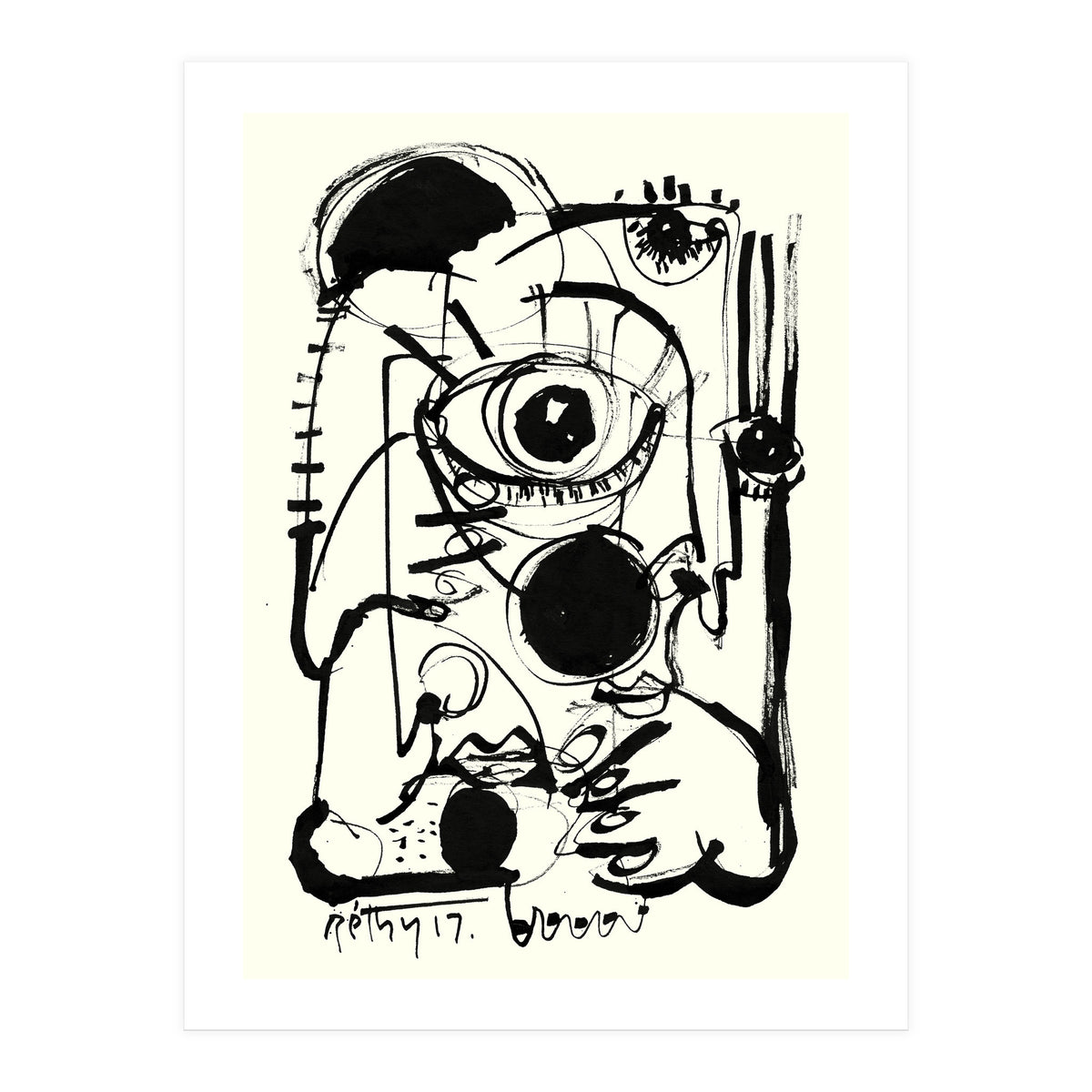 Staring Into Infinity (Print Only)