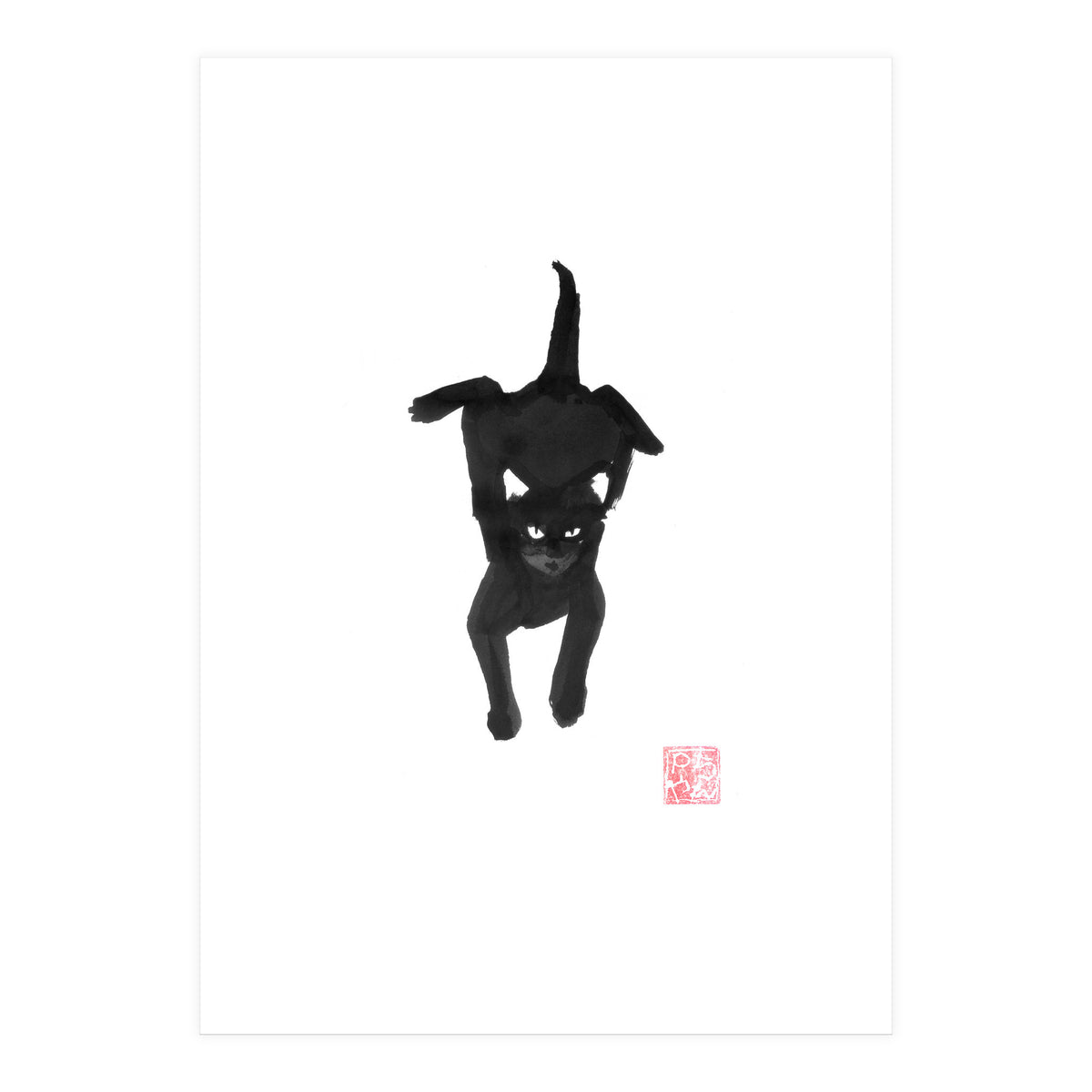 carpet Cat (Print Only)