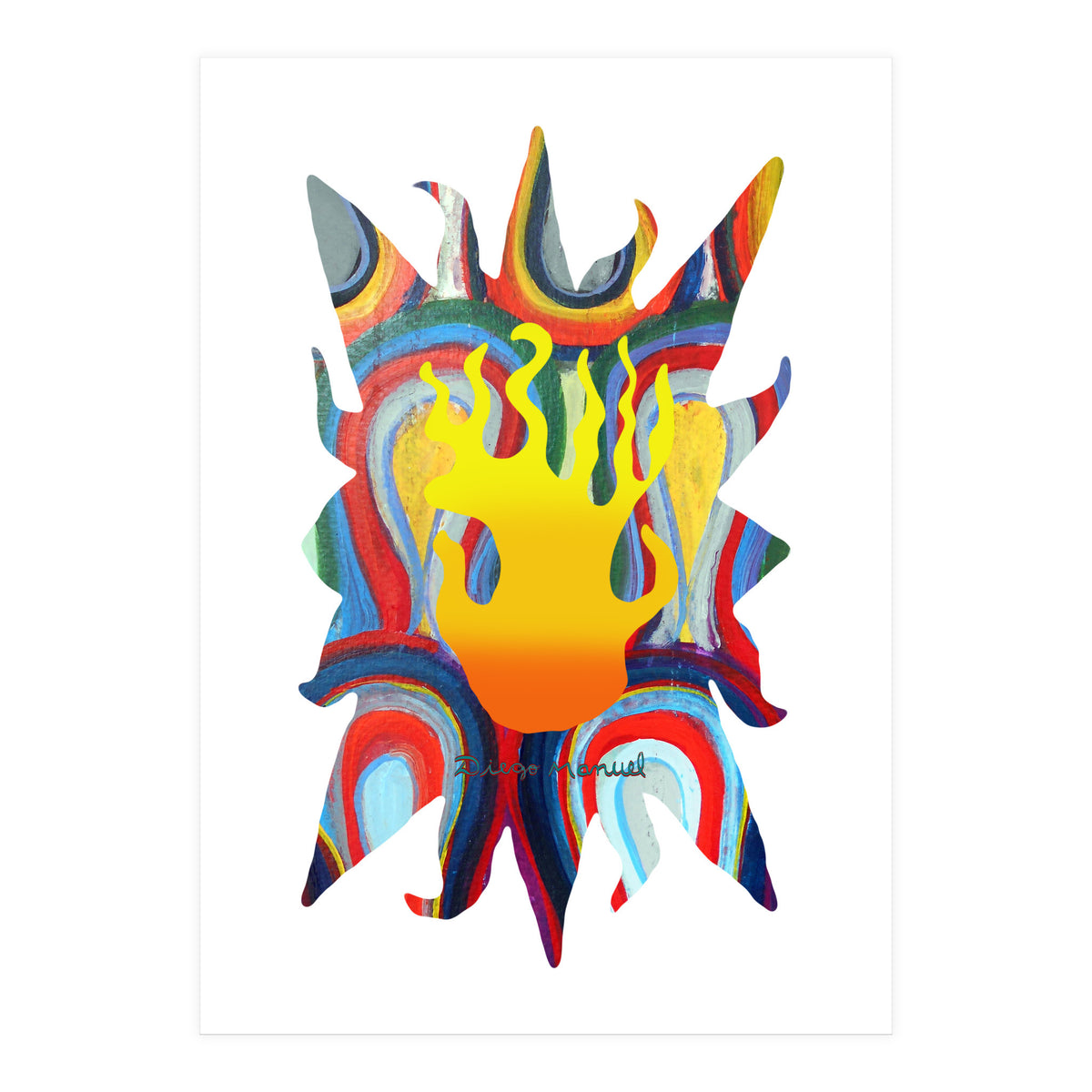 Fuego 11 Copia (Print Only)