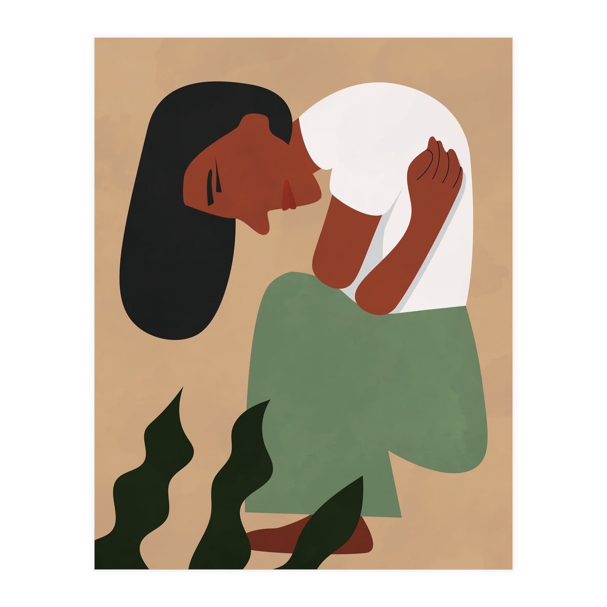 Sad Woman (Print Only)