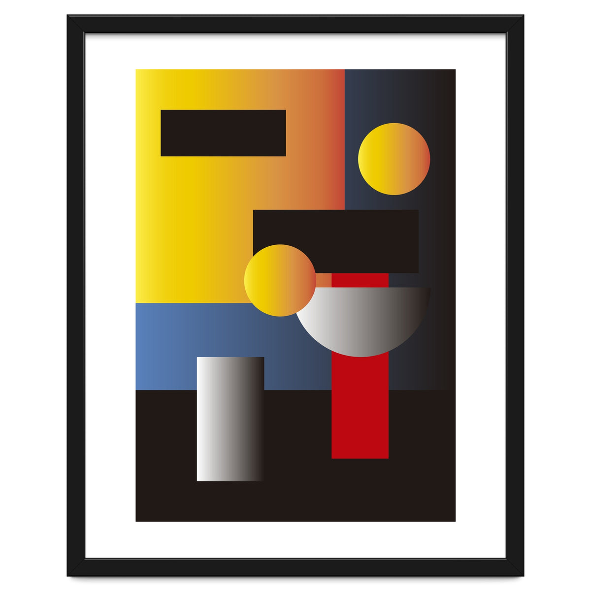 Modern Geometric Abstract 10