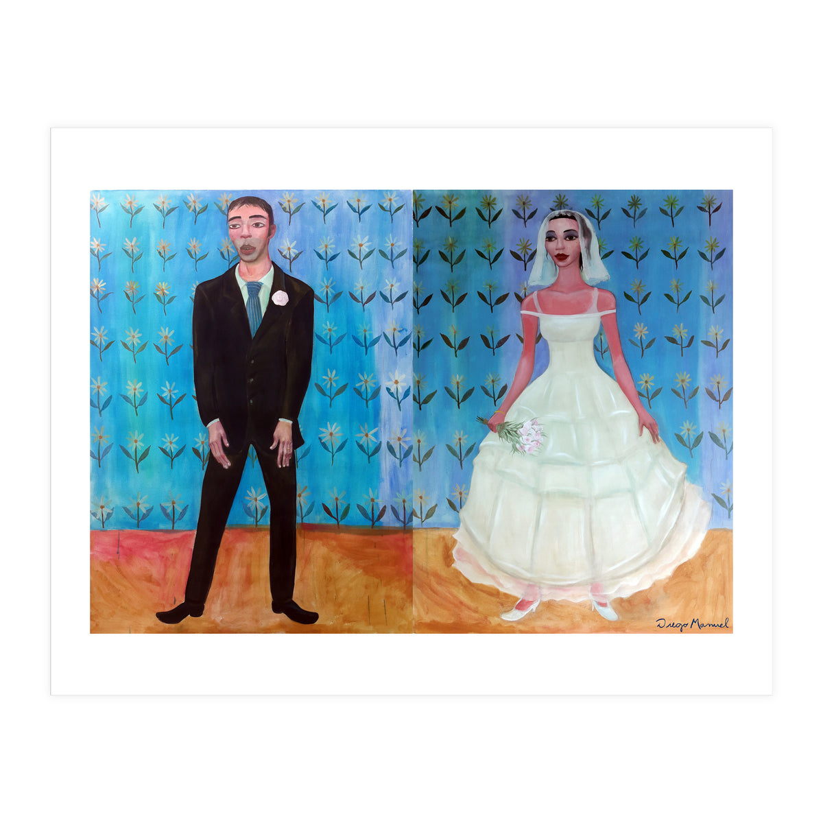 Diptico Novios 2 (Print Only)