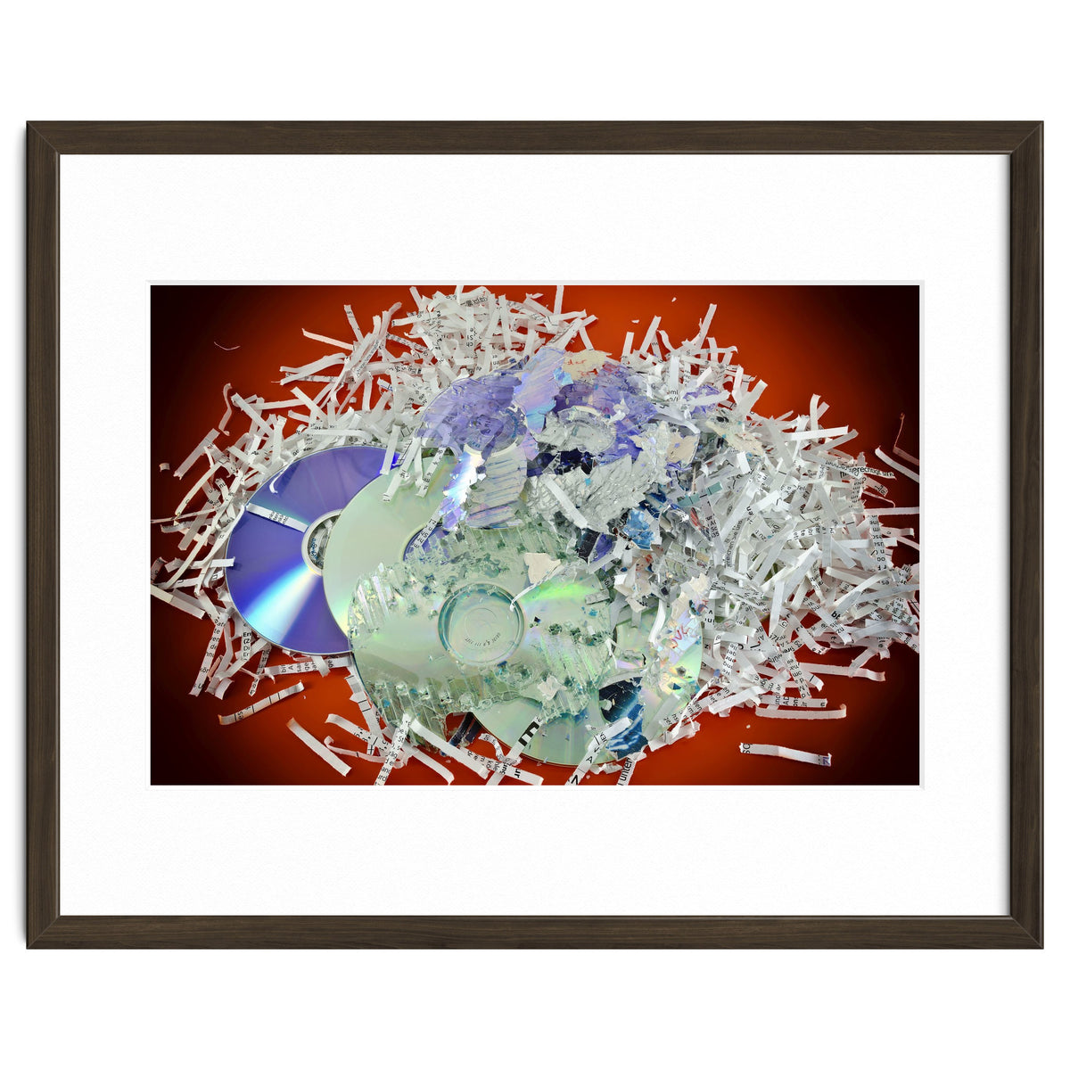 Destroyed information