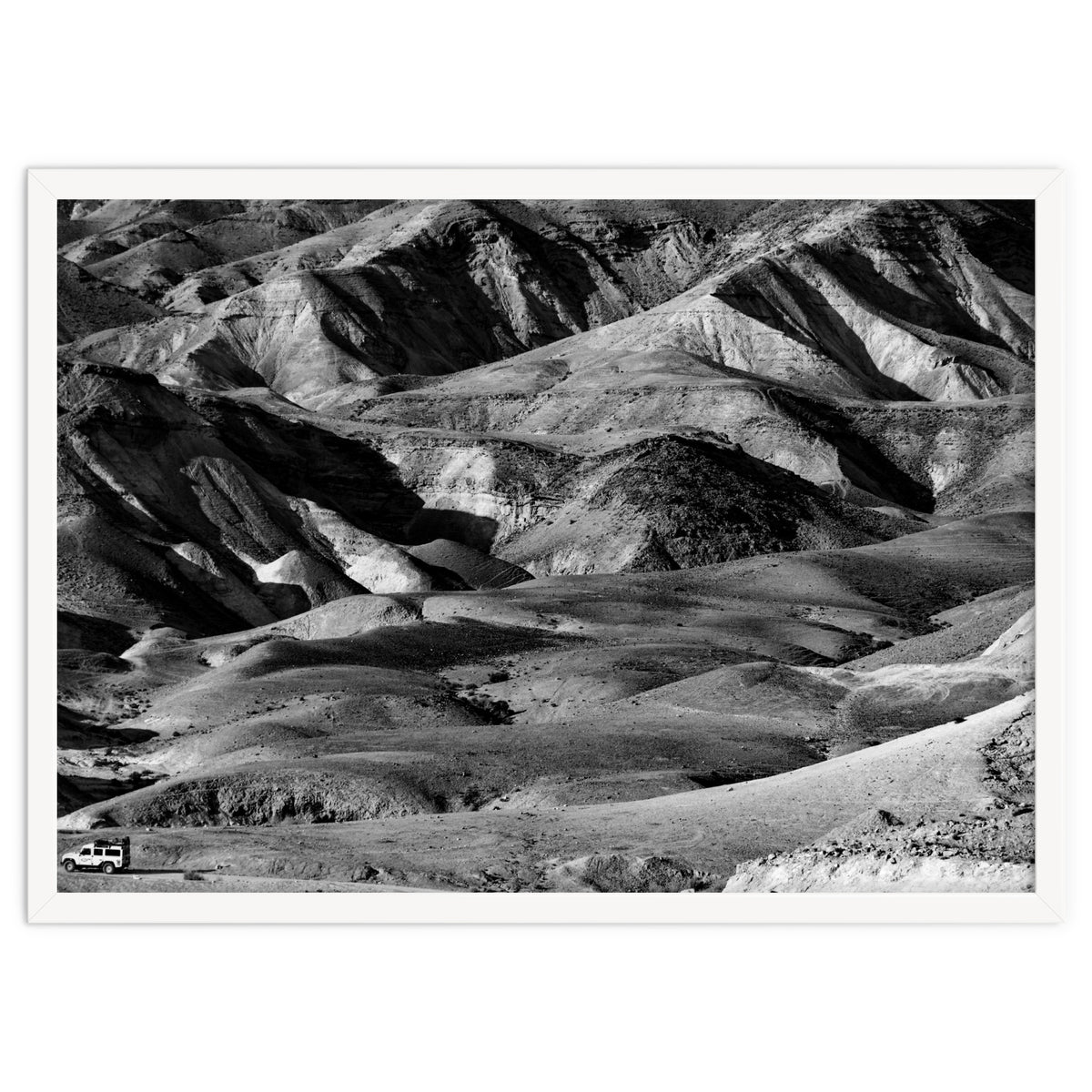 Driving across the Judean Desert