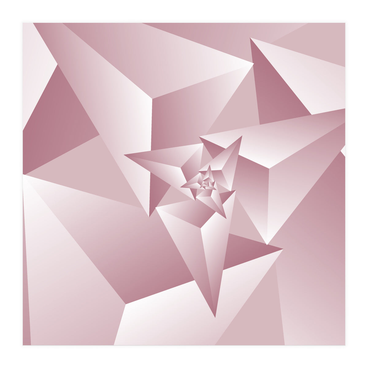 Geometric Triangle Modern  (Print Only)