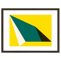 Geometric Shapes No. 74 - yellow, green & black