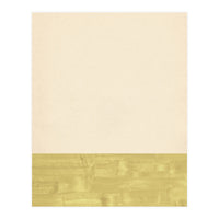 Green and beige color blocks (Print Only)