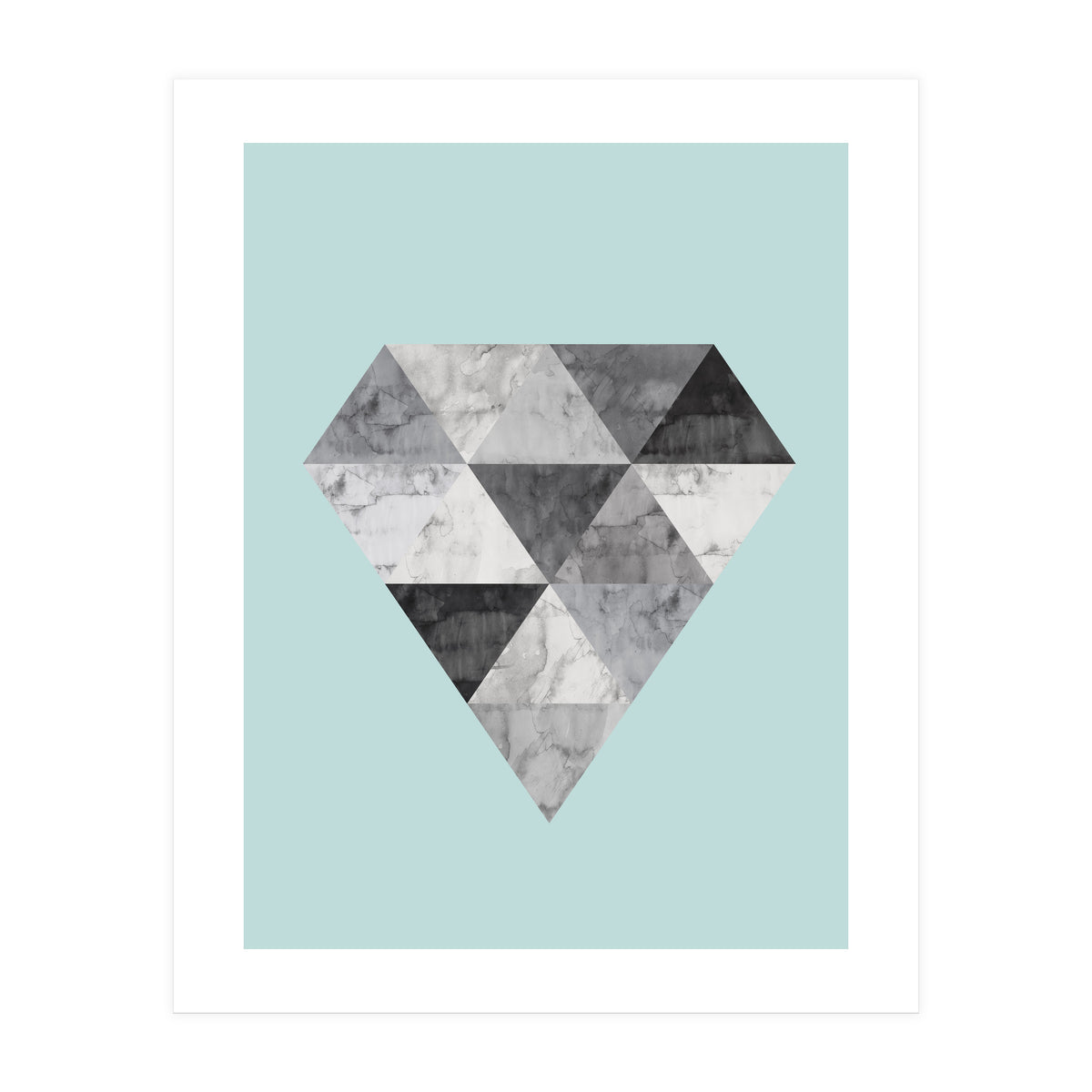 Geometric Rock IV (Print Only)