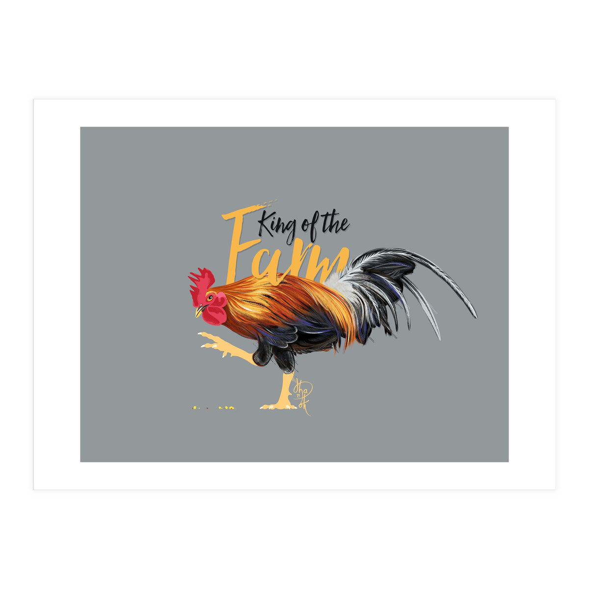 King Of The Farm 1 (Print Only)