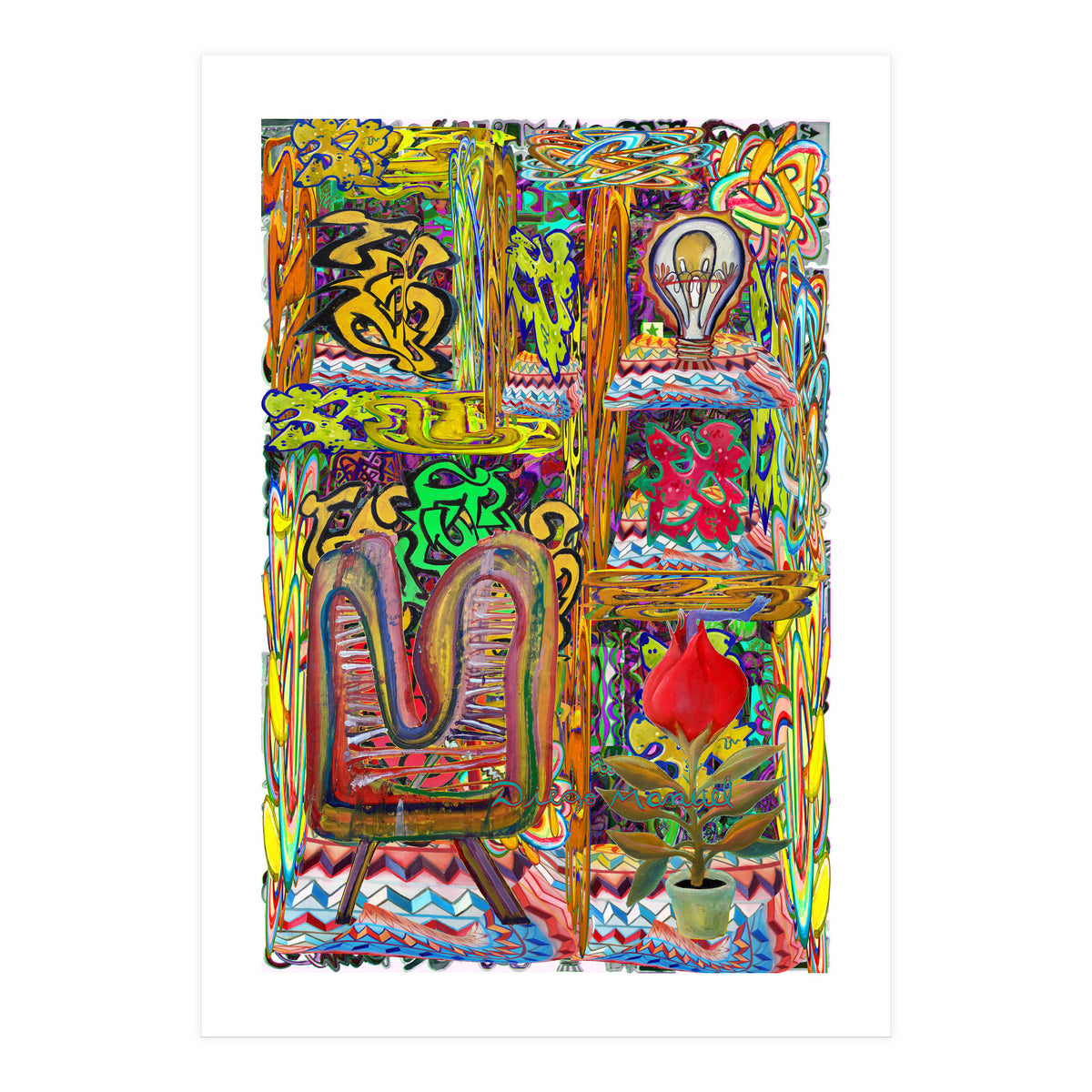 Oficina Del Cobrador 36 (Print Only)