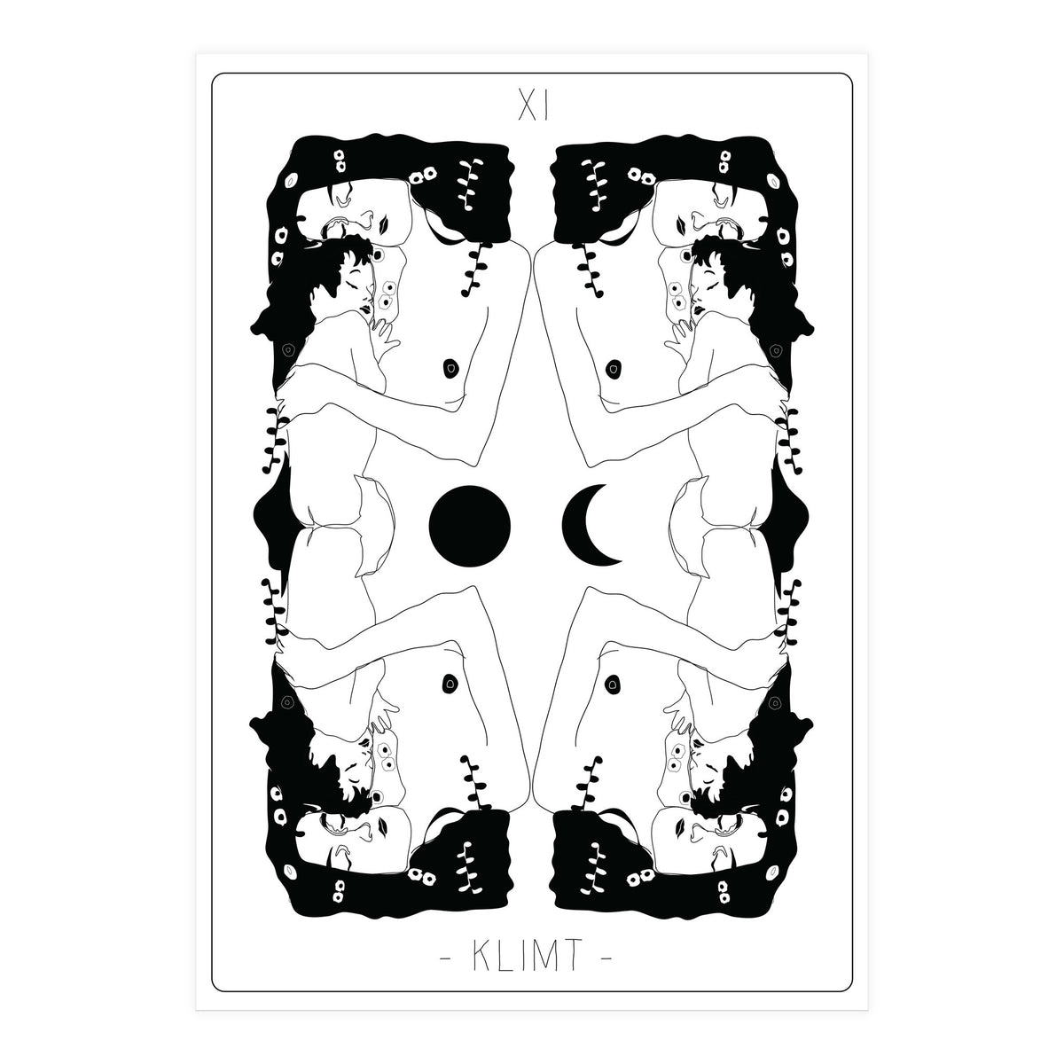 Klimt Tarot Card (Print Only)