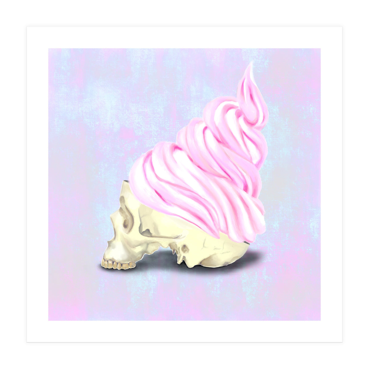 Ice Skull (Print Only)