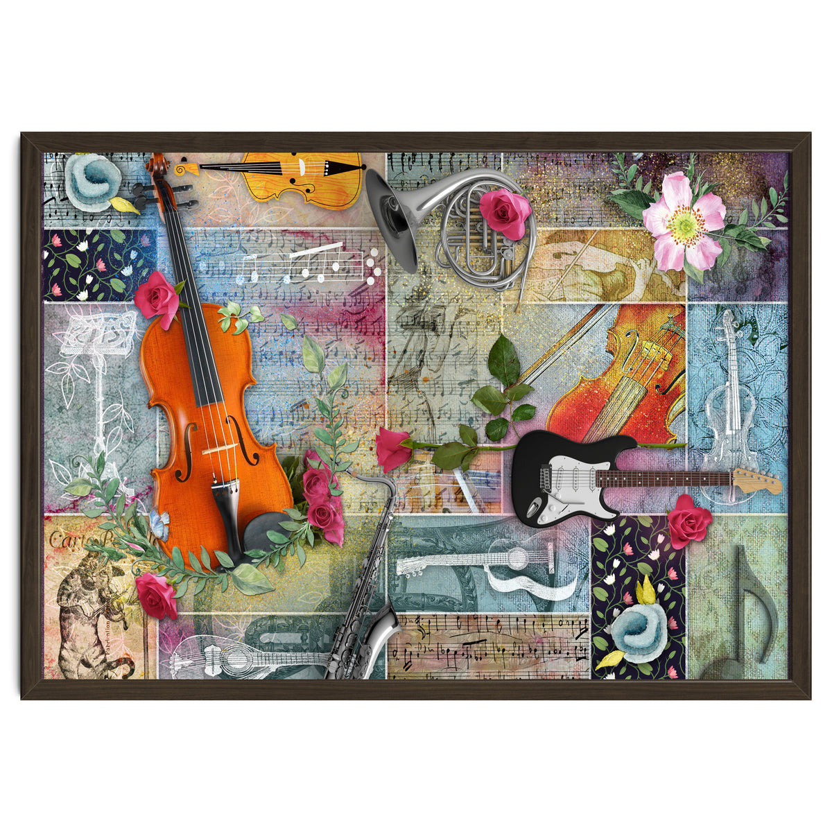 Musical Garden Collage