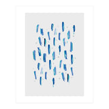 Brush Strokes Blue (Print Only) thumbnail