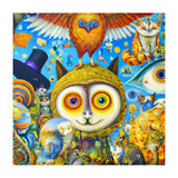 Chaotic and Colorful Fantasy Creatures Art Print (Print Only) thumbnail