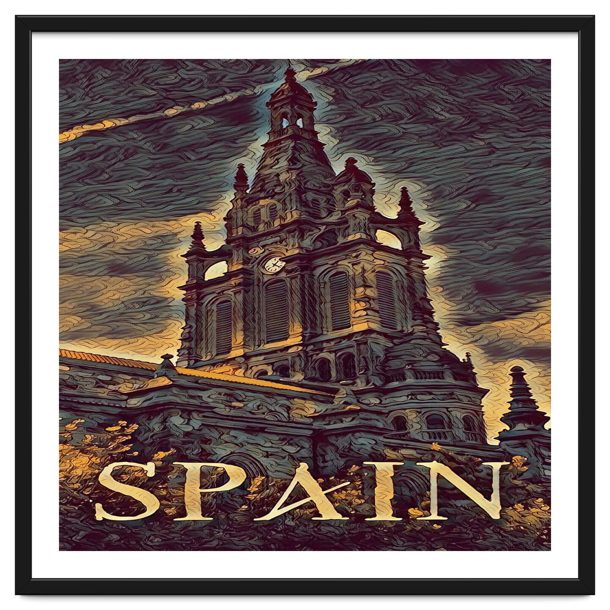 Gothic church in Spain