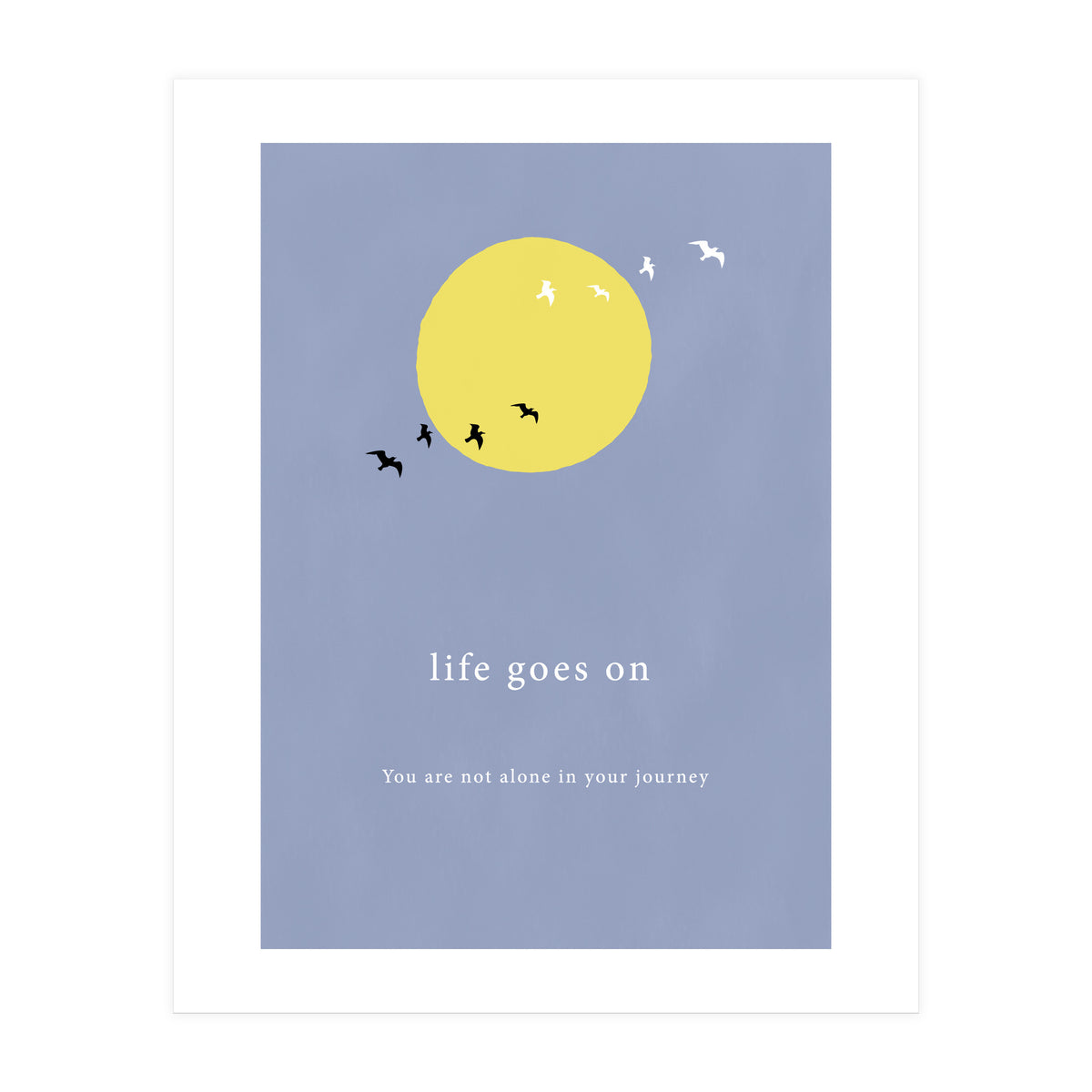 Night - life goes on  (Print Only)