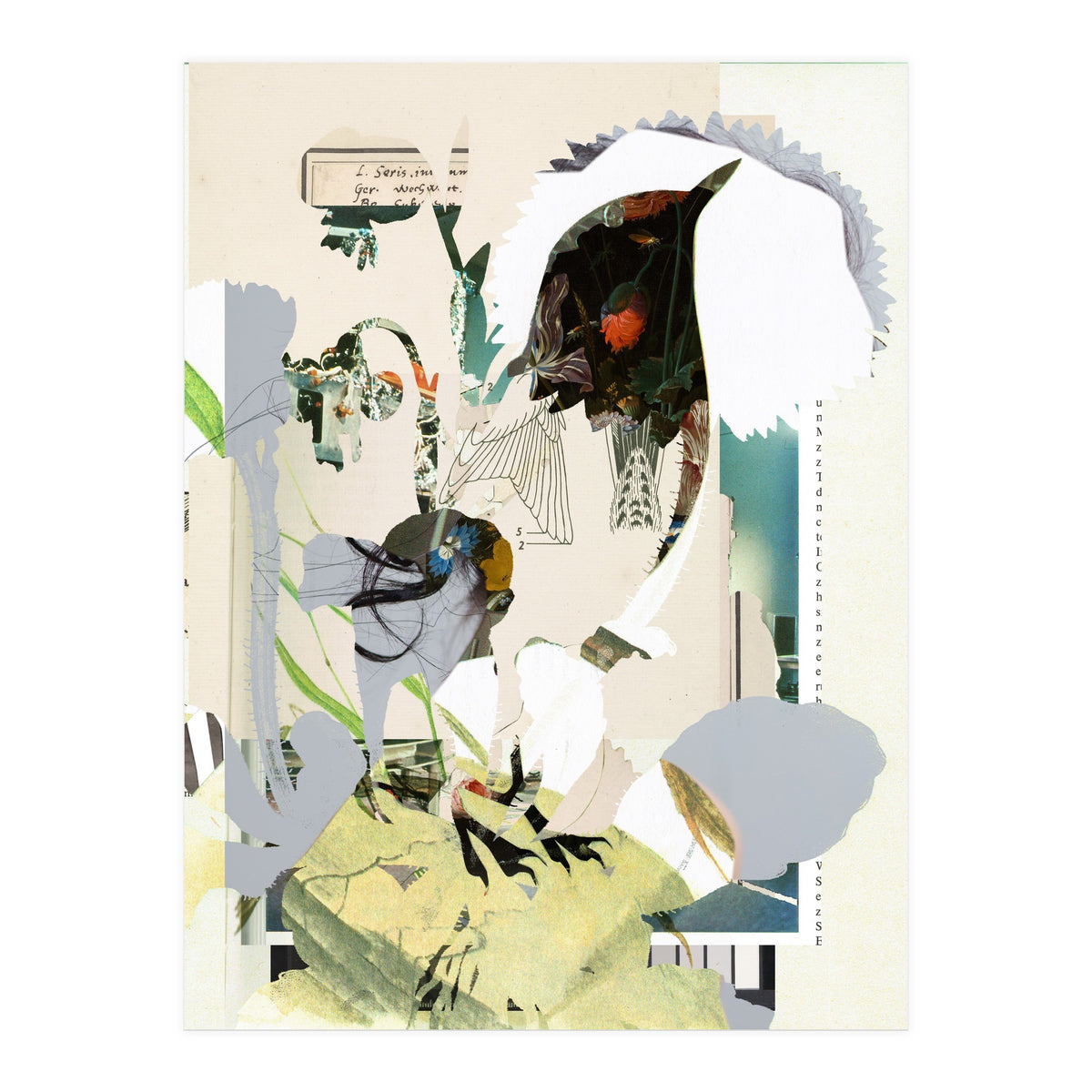 Blumenvogel Spring (Print Only)